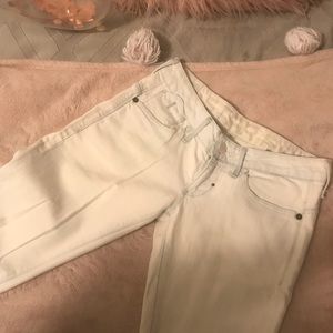 G-Star White (straight leg) Jeans